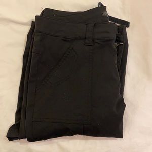 Black Convertable Prana Hiking Pants